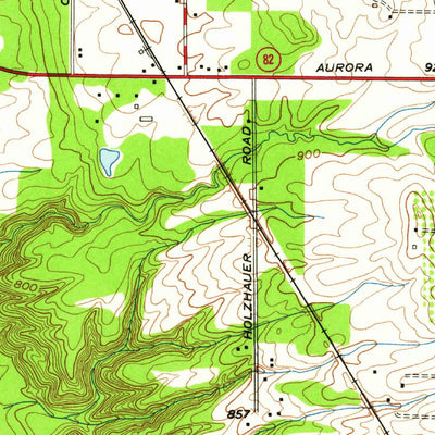 United States Geological Survey Northfield, OH (1953, 24000-Scale) digital map