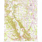 United States Geological Survey Northfield, OH (1963, 24000-Scale) digital map