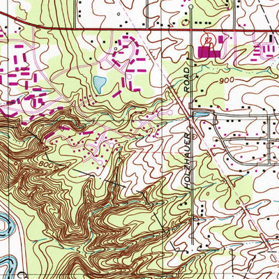 United States Geological Survey Northfield, OH (1994, 24000-Scale) digital map