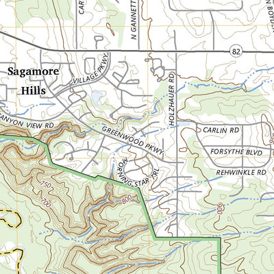 United States Geological Survey Northfield, OH (2023, 24000-Scale) digital map