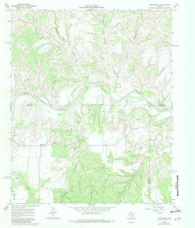 United States Geological Survey Northfield, TX (1967, 24000-Scale) digital map
