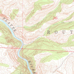United States Geological Survey Northgate, CO-WY (1950, 24000-Scale) digital map