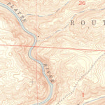 United States Geological Survey Northgate, CO-WY (1952, 24000-Scale) digital map
