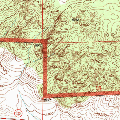 United States Geological Survey Northgate, CO-WY (2000, 24000-Scale) digital map