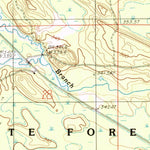 United States Geological Survey Northland NE, MI (1986, 24000-Scale) digital map
