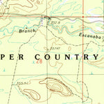 United States Geological Survey Northland NW, MI (1986, 24000-Scale) digital map