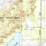 United States Geological Survey Northport, MI (1983, 25000-Scale) digital map