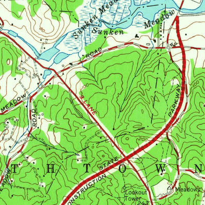 United States Geological Survey Northport, NY (1954, 24000-Scale) digital map