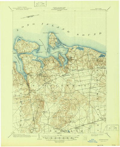United States Geological Survey Northport, NY-CT (1903, 62500-Scale) digital map