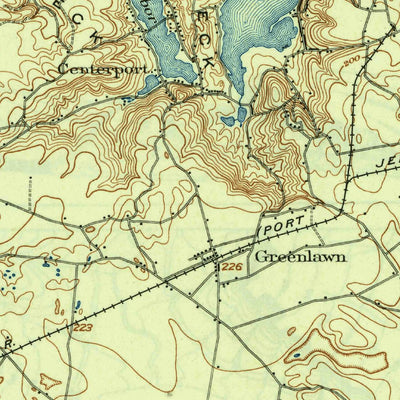 United States Geological Survey Northport, NY-CT (1903, 62500-Scale) digital map