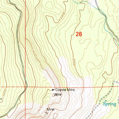 United States Geological Survey Northport, WA (1992, 24000-Scale) digital map