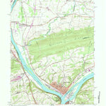 United States Geological Survey Northumberland, PA (1965, 24000-Scale) digital map