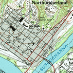 United States Geological Survey Northumberland, PA (1994, 24000-Scale) digital map