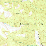 United States Geological Survey Northumberland Pass, NV (1971, 24000-Scale) digital map