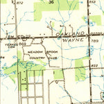 United States Geological Survey Northville, MI (1936, 31680-Scale) digital map