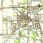 United States Geological Survey Northville, MI (1936, 31680-Scale) digital map
