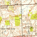United States Geological Survey Northville, MI (1952, 24000-Scale) digital map