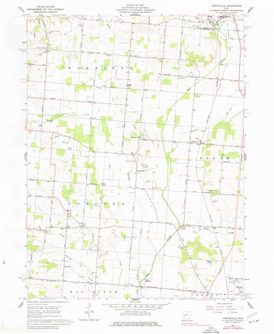 United States Geological Survey Northville, OH (1961, 24000-Scale) digital map