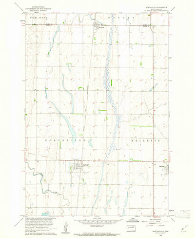 United States Geological Survey Northville, SD (1960, 24000-Scale) digital map