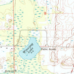 United States Geological Survey Northwest Albion, MI (1980, 24000-Scale) digital map