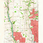 United States Geological Survey Northwest Columbus, OH (1955, 24000-Scale) digital map