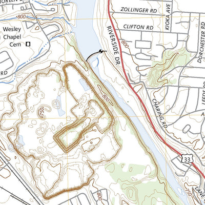 United States Geological Survey Northwest Columbus, OH (2023, 24000-Scale) digital map