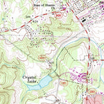 United States Geological Survey Northwest Durham, NC (1973, 24000-Scale) digital map