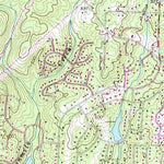 United States Geological Survey Northwest Durham, NC (1973, 24000-Scale) digital map