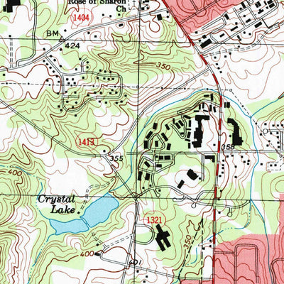 United States Geological Survey Northwest Durham, NC (1993, 24000-Scale) digital map