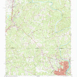 United States Geological Survey Northwest Eden, NC-VA (1965, 24000-Scale) digital map