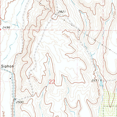United States Geological Survey Northwest Emmett, ID (1971, 24000-Scale) digital map