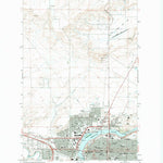 United States Geological Survey Northwest Great Falls, MT (1965, 24000-Scale) digital map