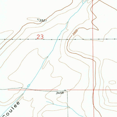 United States Geological Survey Northwest Great Falls, MT (1965, 24000-Scale) digital map