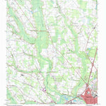 United States Geological Survey Northwest Lumberton, NC (1997, 24000-Scale) digital map