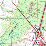 United States Geological Survey Northwest Lumberton, NC (1997, 24000-Scale) digital map