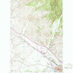 United States Geological Survey Northwest Missoula, MT (1964, 24000-Scale) digital map