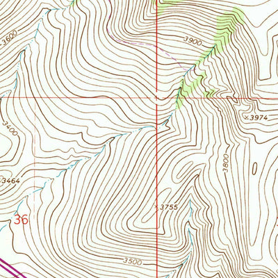 United States Geological Survey Northwest Missoula, MT (1964, 24000-Scale) digital map