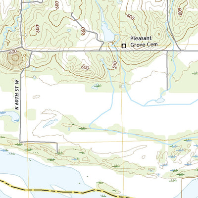 United States Geological Survey Northwest Muskogee, OK (2022, 24000-Scale) digital map