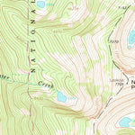United States Geological Survey Northwest Peak, MT (1963, 24000-Scale) digital map