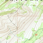United States Geological Survey Northwest Peak, MT (1997, 24000-Scale) digital map