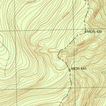 United States Geological Survey Northwest Pond, ME (1990, 24000-Scale) digital map