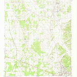 United States Geological Survey Northwest Pontotoc, MS (1980, 24000-Scale) digital map
