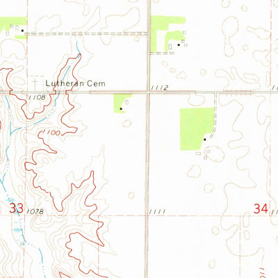 United States Geological Survey Northwood, ND (1970, 24000-Scale) digital map