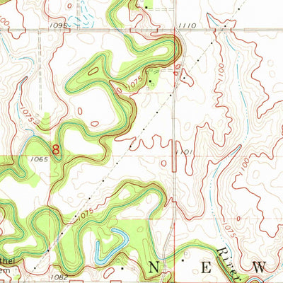 United States Geological Survey Northwood, ND (1970, 24000-Scale) digital map