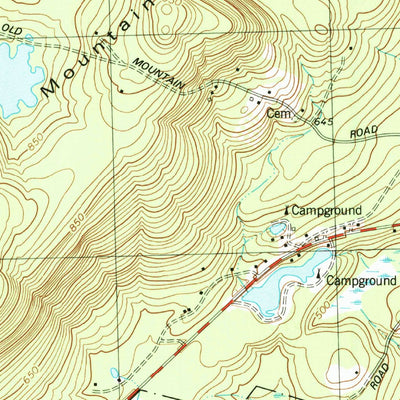 Northwood, Nh (1981, 24000-scale) Map By United States Geological 