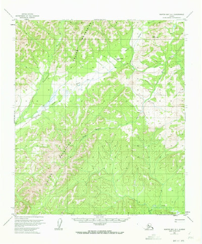 United States Geological Survey Norton Bay A-1, AK (1954, 63360-Scale) digital map