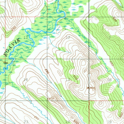 United States Geological Survey Norton Bay A-4, AK (1950, 63360-Scale) digital map