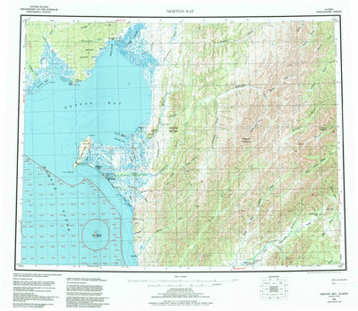 United States Geological Survey Norton Bay, AK (1955, 250000-Scale) digital map