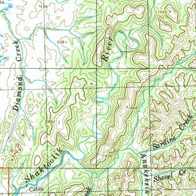 United States Geological Survey Norton Bay, AK (1955, 250000-Scale) digital map