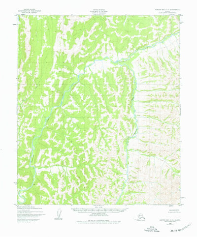 United States Geological Survey Norton Bay C-3, AK (1950, 63360-Scale) digital map